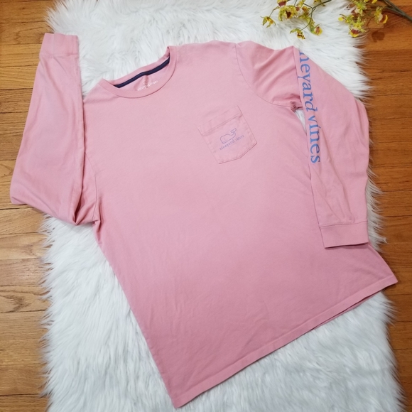 Vineyard Vines Tops - COPY - Vineyard Vines T-Shirt Long Sleeves Pink SIZE M.....